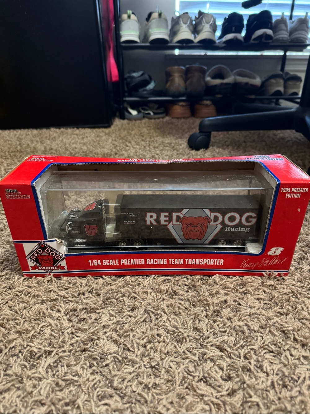Red Dog Racing 1/64 Scale Team Transporter - Black